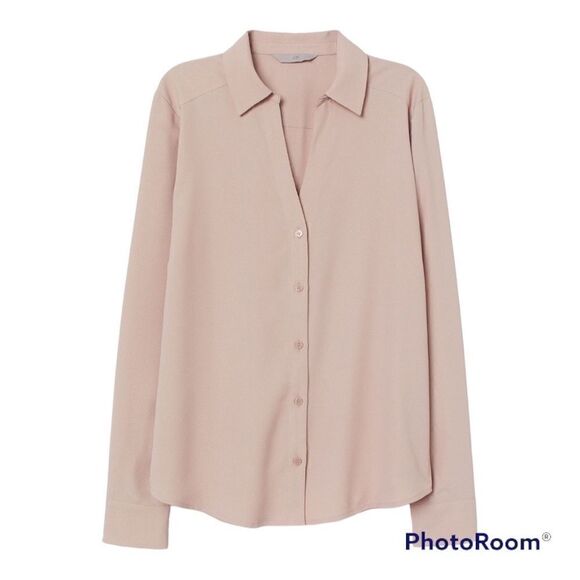 H&M v neck Blouse Size XXS - Picture 6 of 6